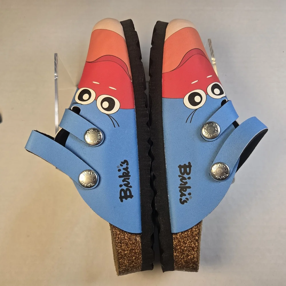 Birkenstock Birki's Unisex Kids Kay Birko Flor Crab Slingback Clogs Size E29 C11
